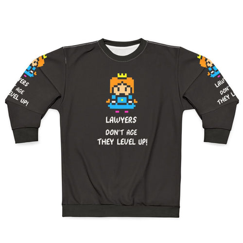 Lawyers Don't Age They Level Up Gamer Sweatshirt