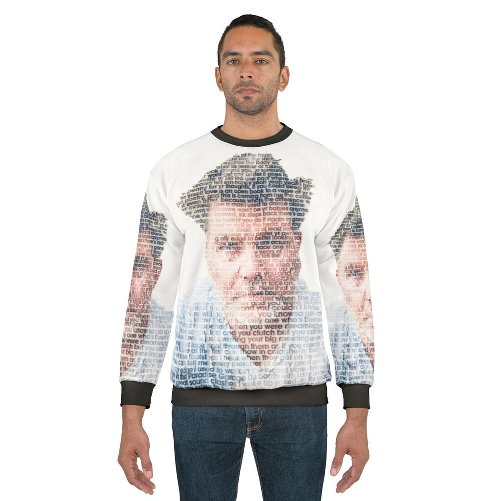 LCD Soundsystem Sweatshirt featuring the band's logo and name