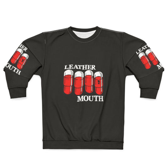 Frank Iero's Leatherm Uth Logo Pills Sweatshirt