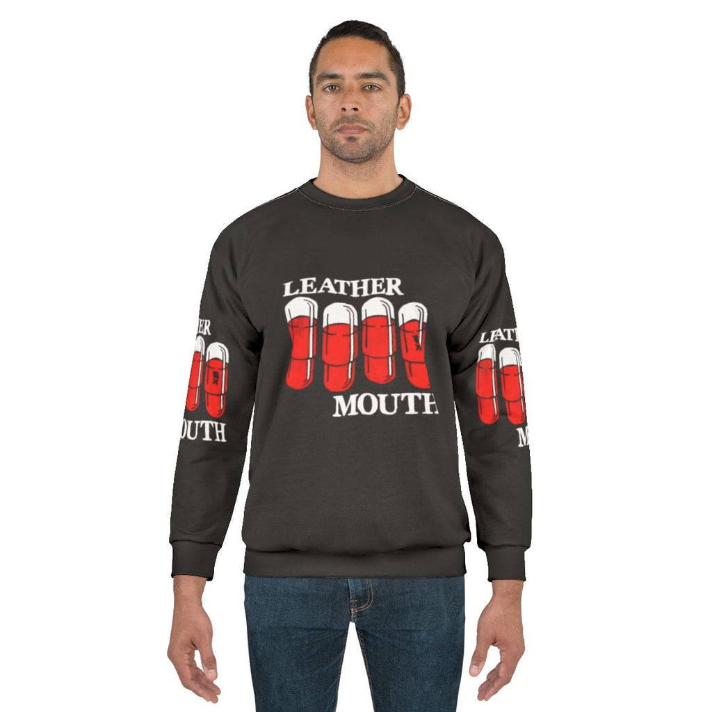 Frank Iero's Leatherm Uth Logo Pills Sweatshirt