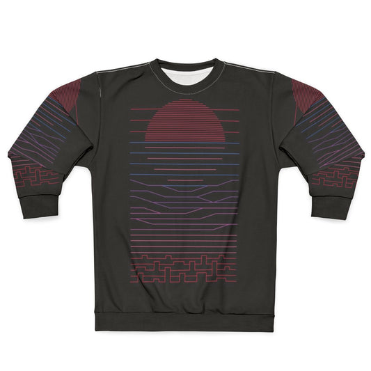 Leave the City for the Sea Minimalist Art Sweatshirt