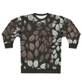 Leaves Desaturated Pattern Sweatshirt