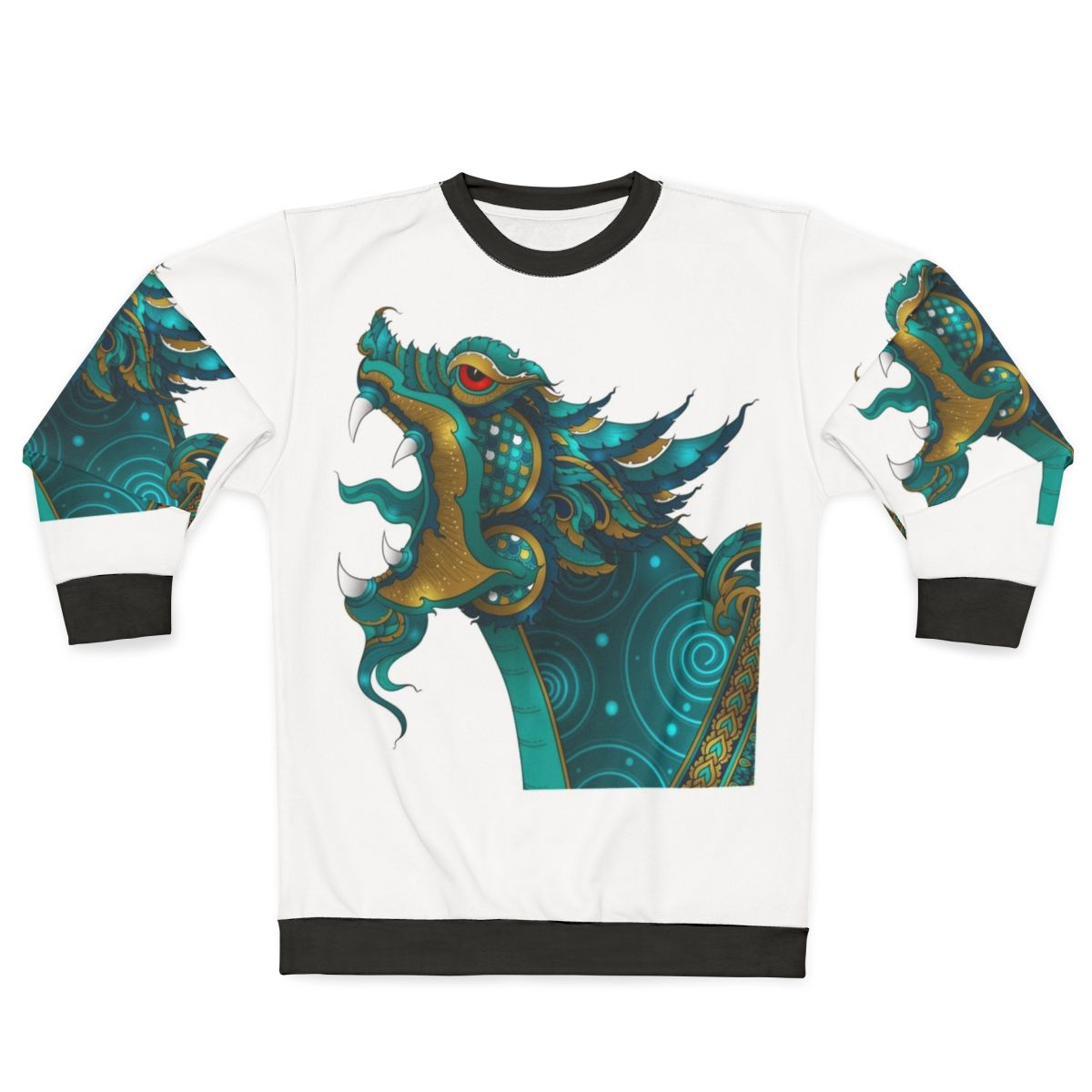 Legendary animals mythical creatures vintage style sweatshirt