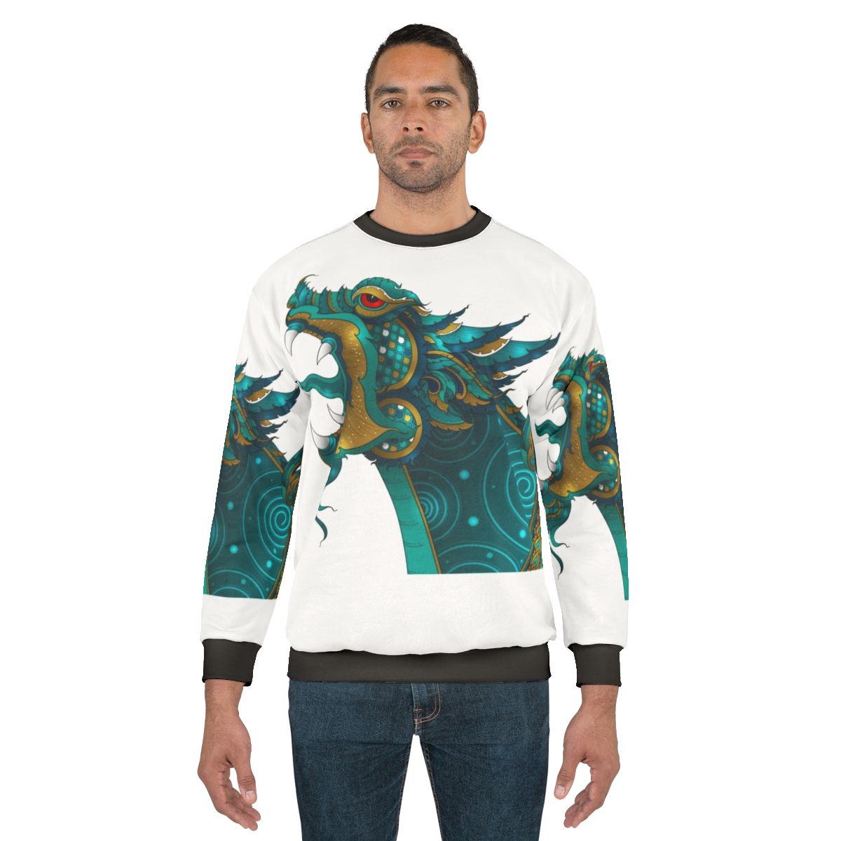 Legendary animals mythical creatures vintage style sweatshirt