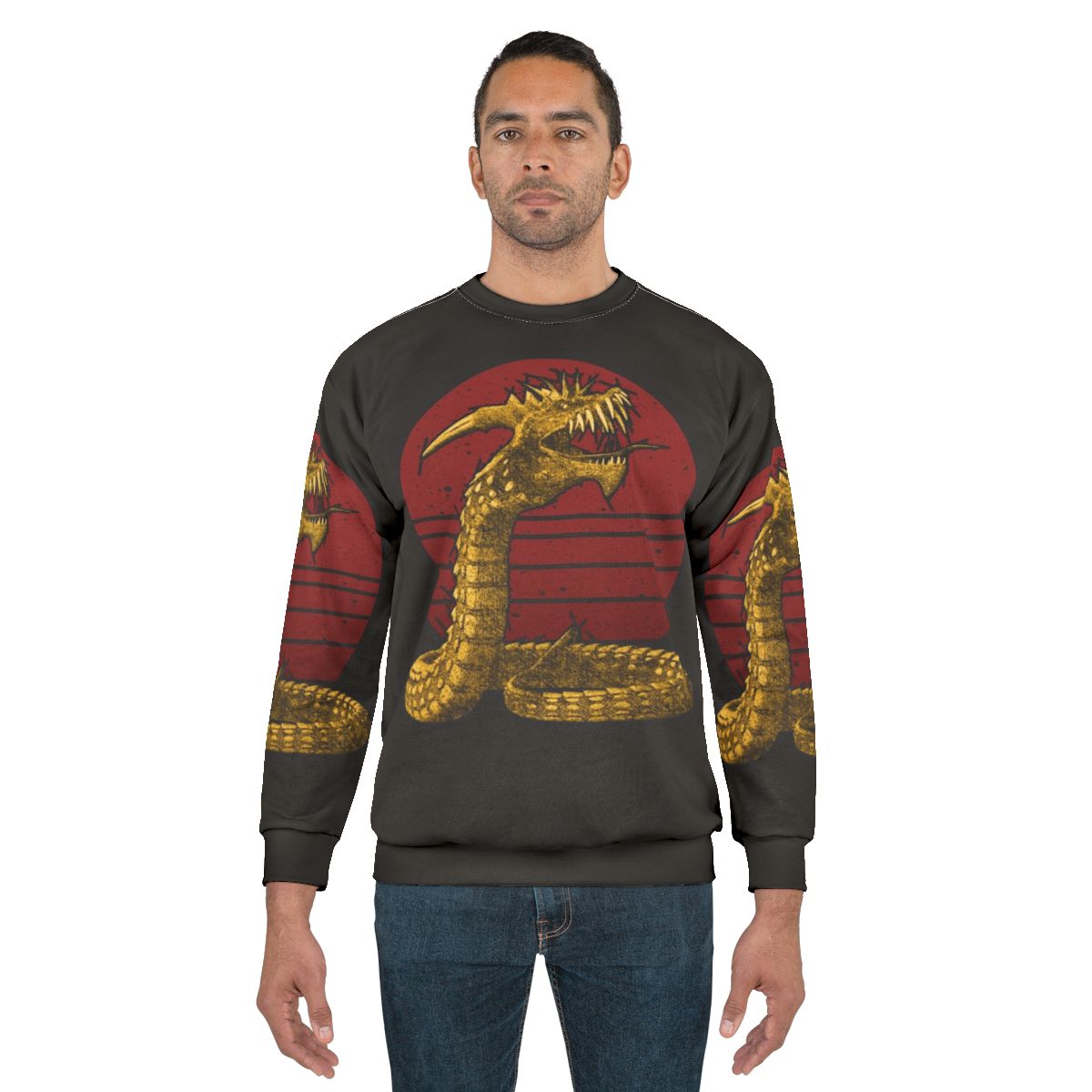Legendary dragon snake mythical creature sweatshirt