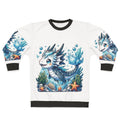 Legendary Frostfire Dragon and Fantasy Fish Sweatshirt