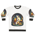 Legendary animals golden turtle rabbit cozy sweatshirt
