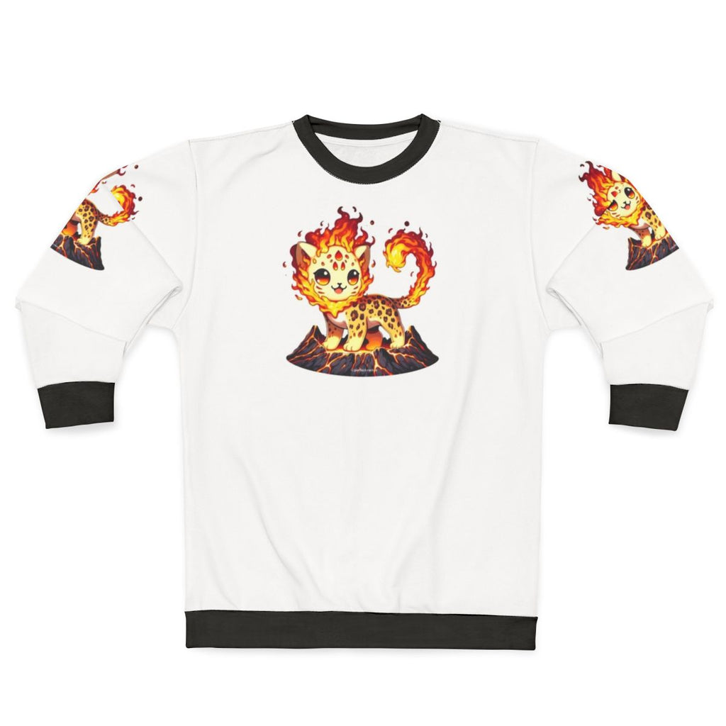 Legendary Lava Leopard Fantastical Sweatshirt