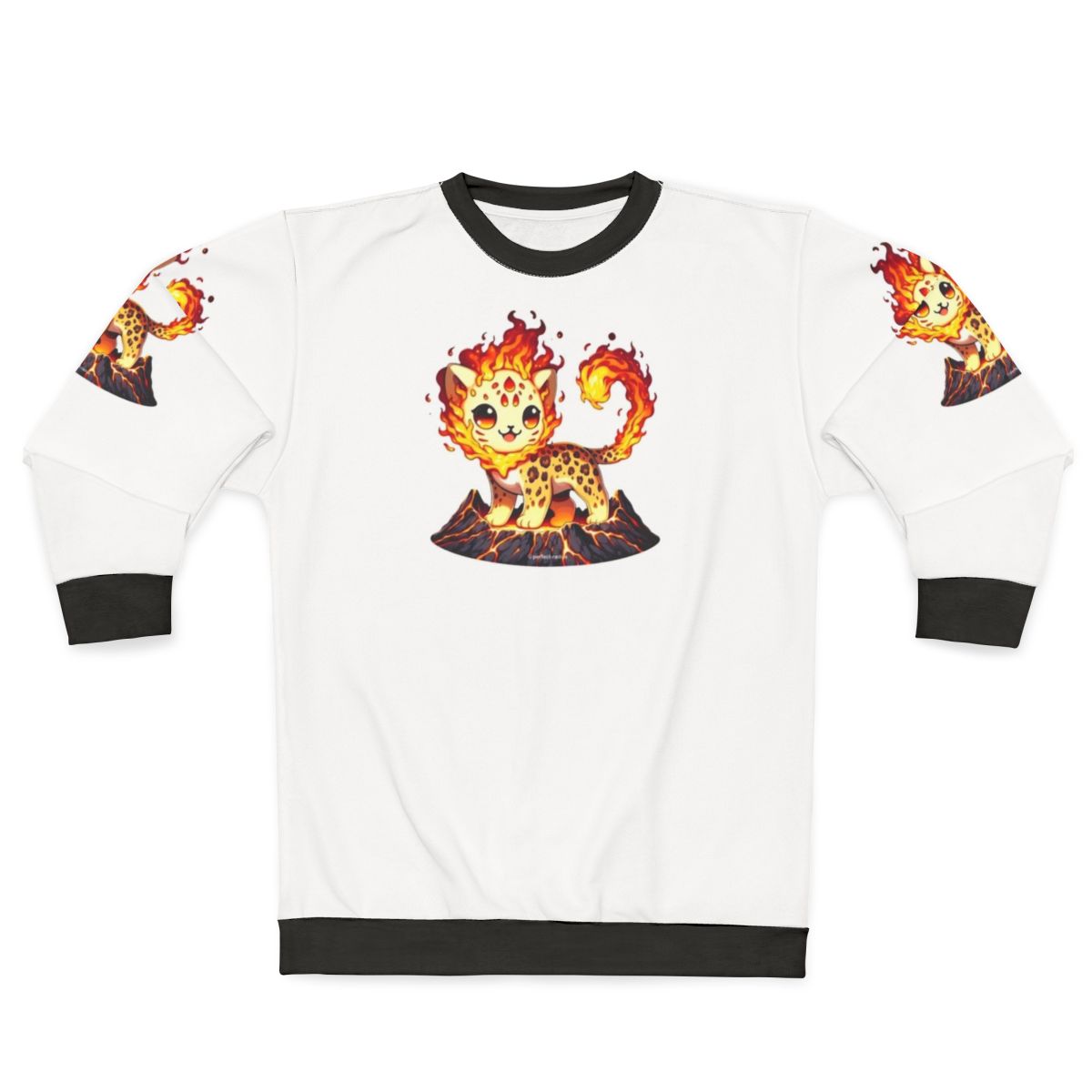 Legendary Lava Leopard Fantastical Sweatshirt