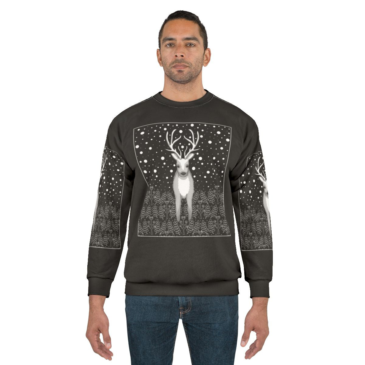Legendary reindeer wildlife sweatshirt