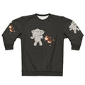 Legendary Animals Graphic Sweatshirt featuring Mystic Dragon and Lightning Design