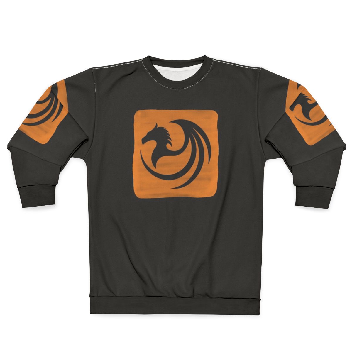 Legendary Animals Sweatshirt featuring Mystic Dragon and Lightning Graphics