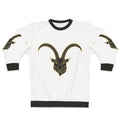 Legendary animals sweatshirt with cartoon illustration of mythical creatures
