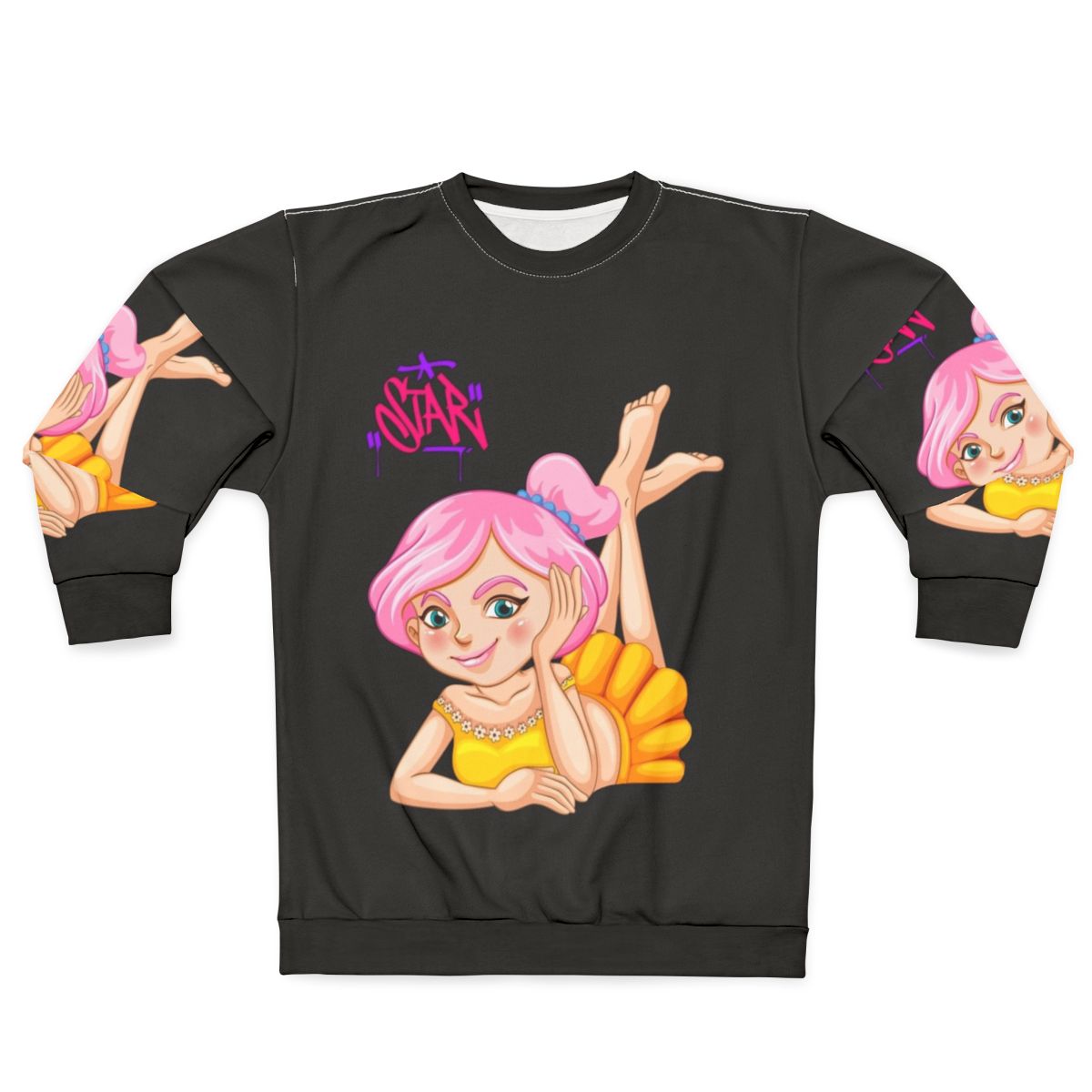 Legendary Animals Sweatshirt with Mystic Dragon Graphic