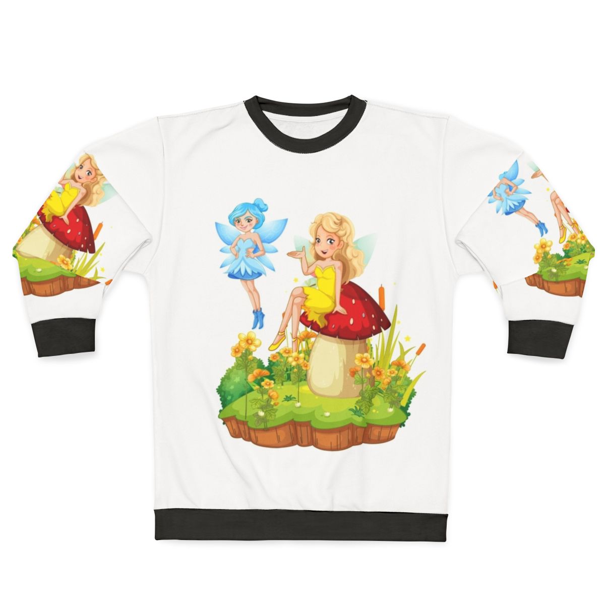Legendary Animals Fantasy Sweatshirt with Mystic Dragon and Lightning