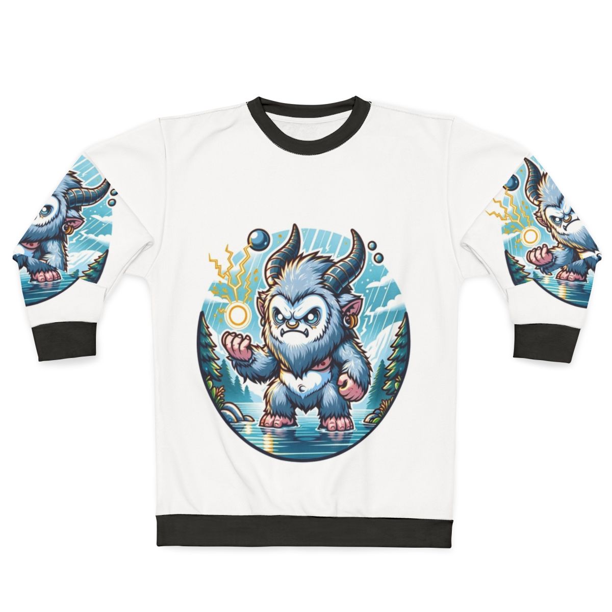 Legendary Silver Ape Fantasy Sweatshirt