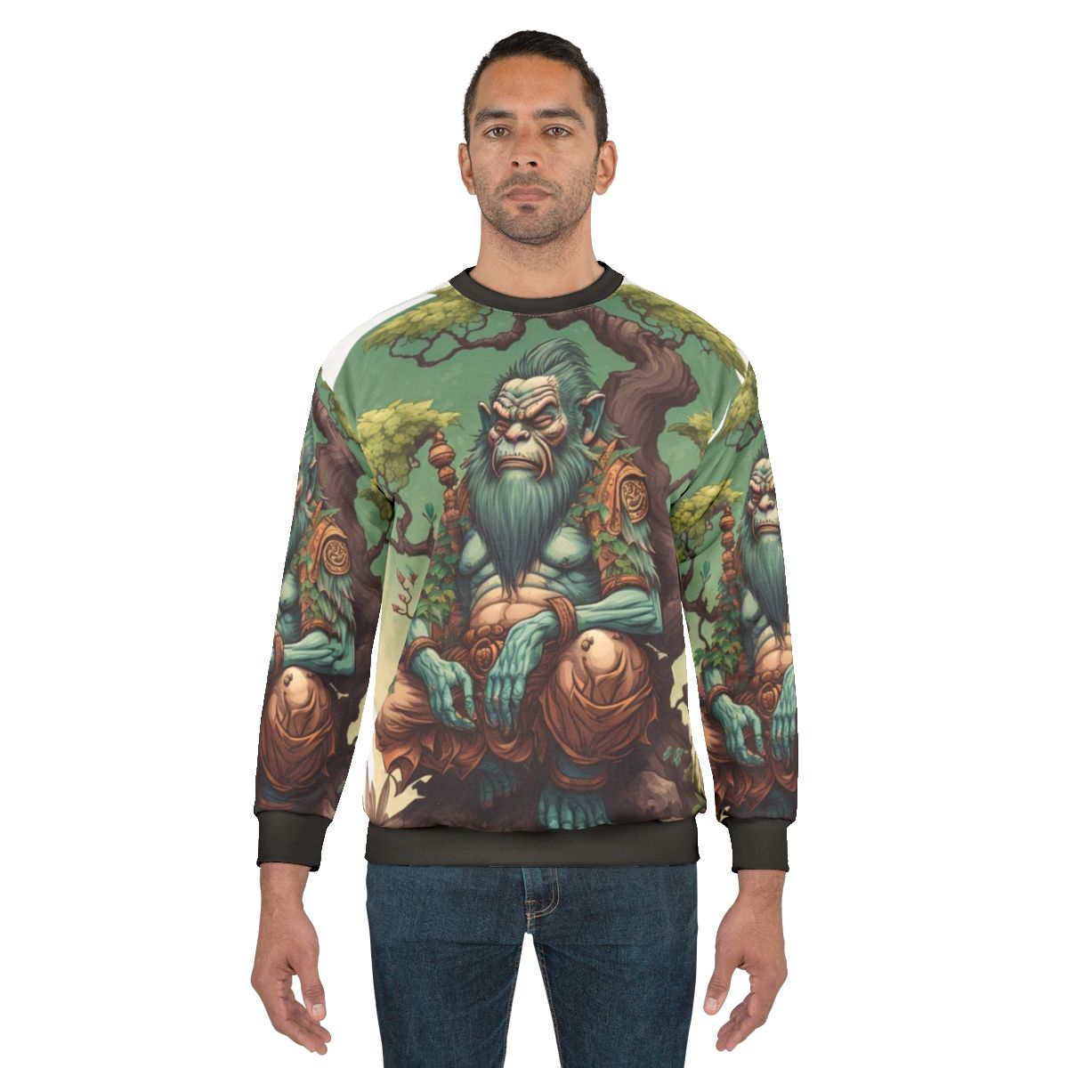 Legendary Ape Sweatshirt featuring a mythical primate design