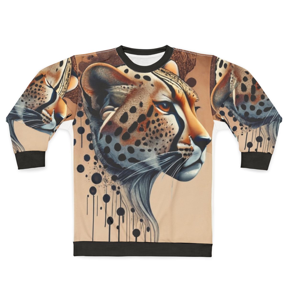 Legendary cheetah print sweatshirt