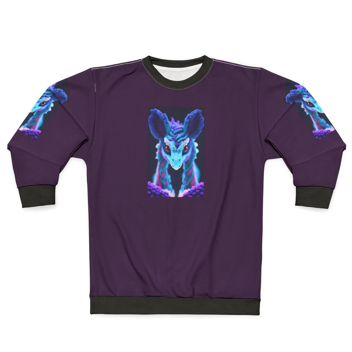 Legendary creature sweatshirt featuring a majestic mythical beast in a fantasy design