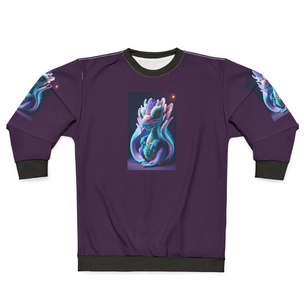 Legendary creature sweatshirt with mythical, enchanting design