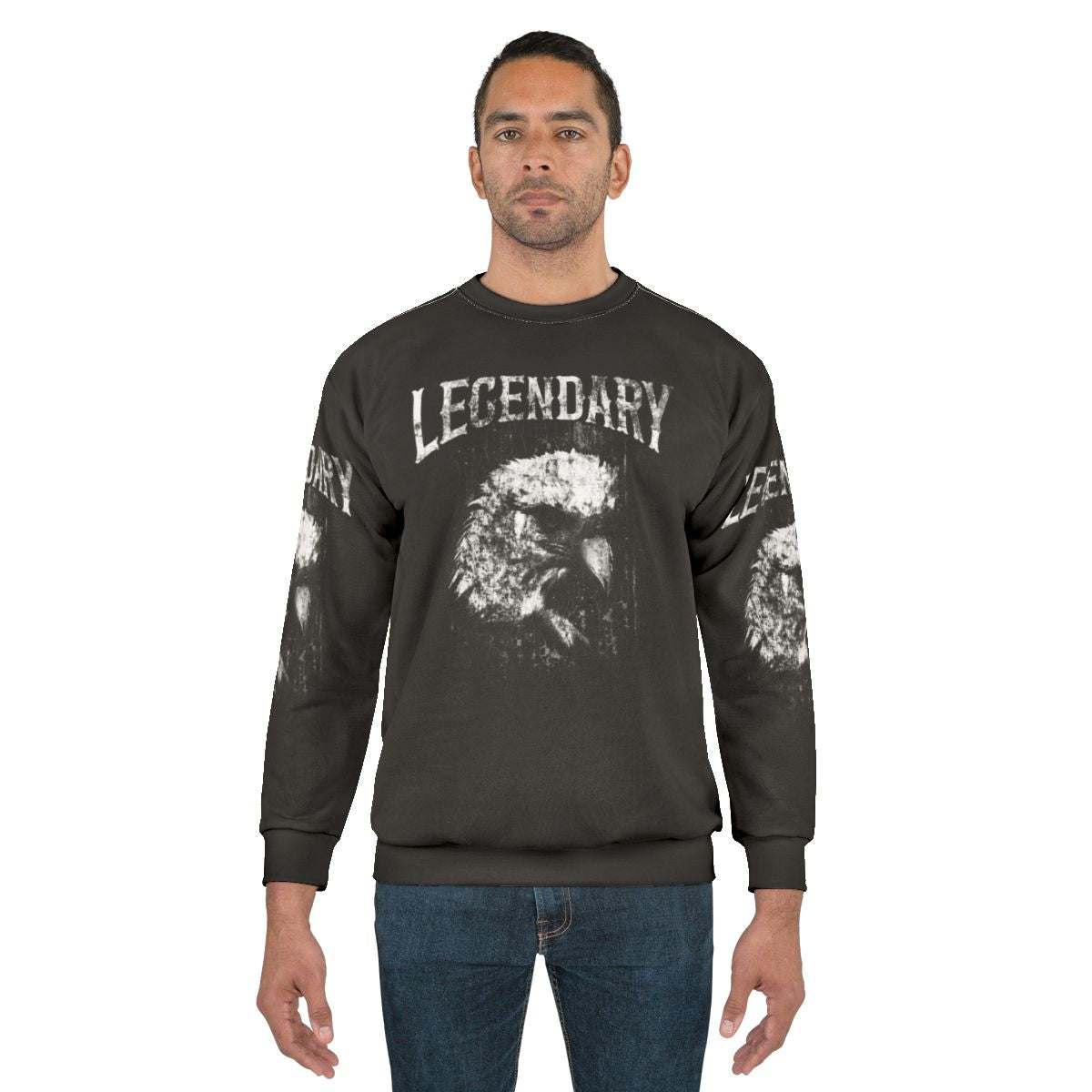 Legendary Eagle Sweatshirt with Mythical Bird Design