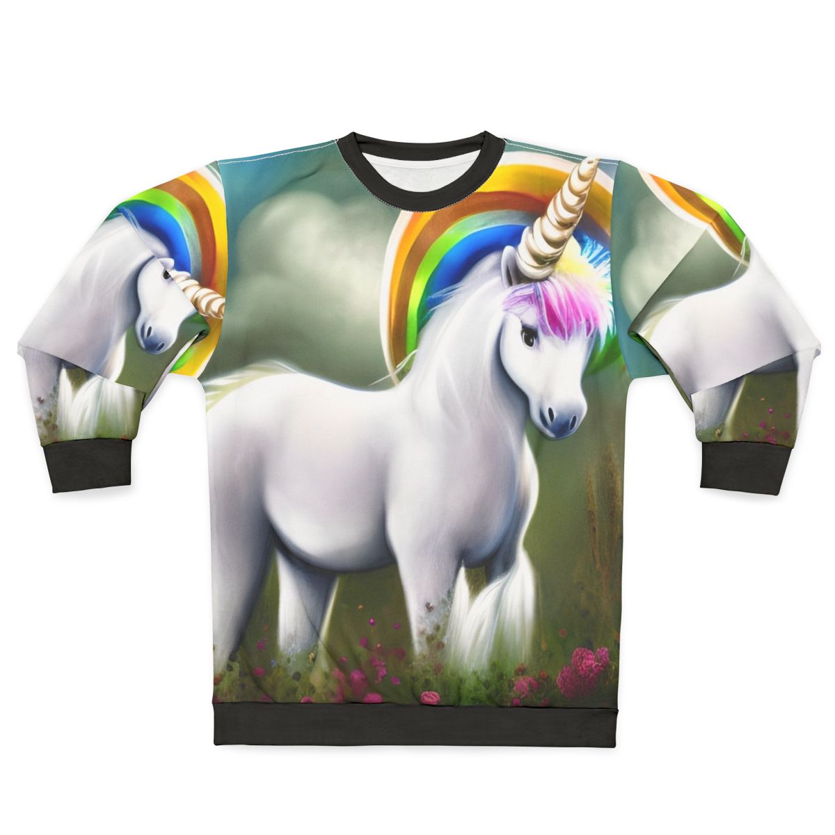 Cozy and comfortable legendary unicorn sweatshirt with a whimsical design
