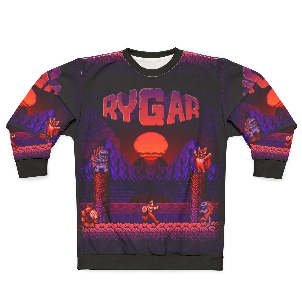 Legendary Warrior Retro Gaming Sweatshirt