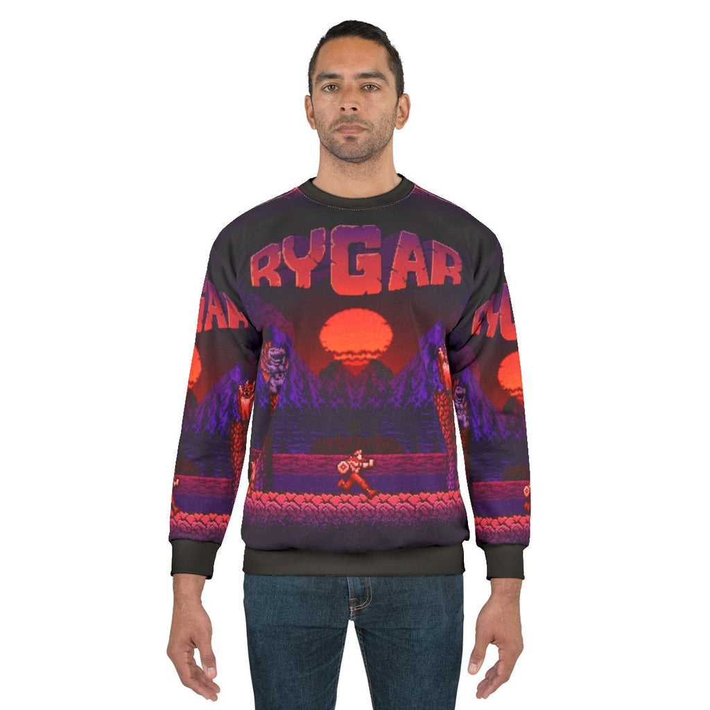 Legendary Warrior Retro Gaming Sweatshirt