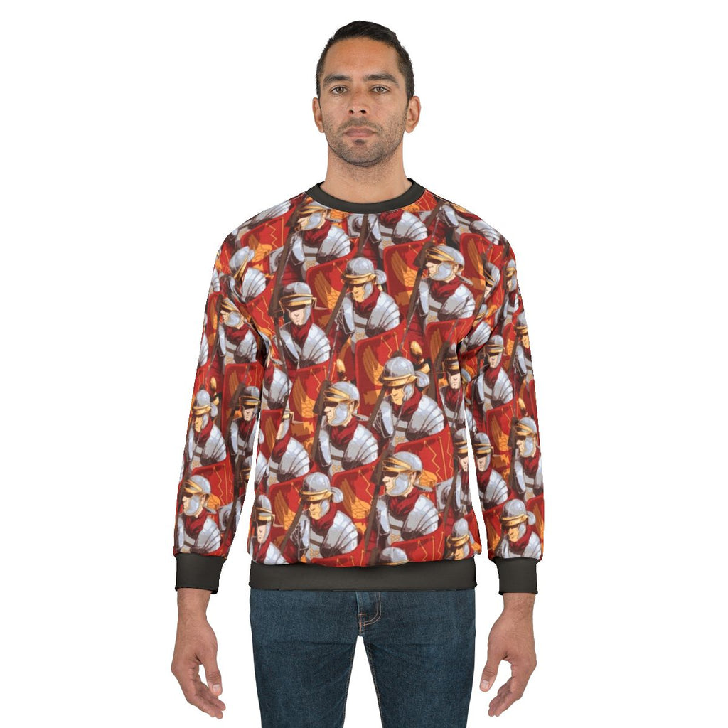 Legionary Pattern Roman SPQR Sweatshirt