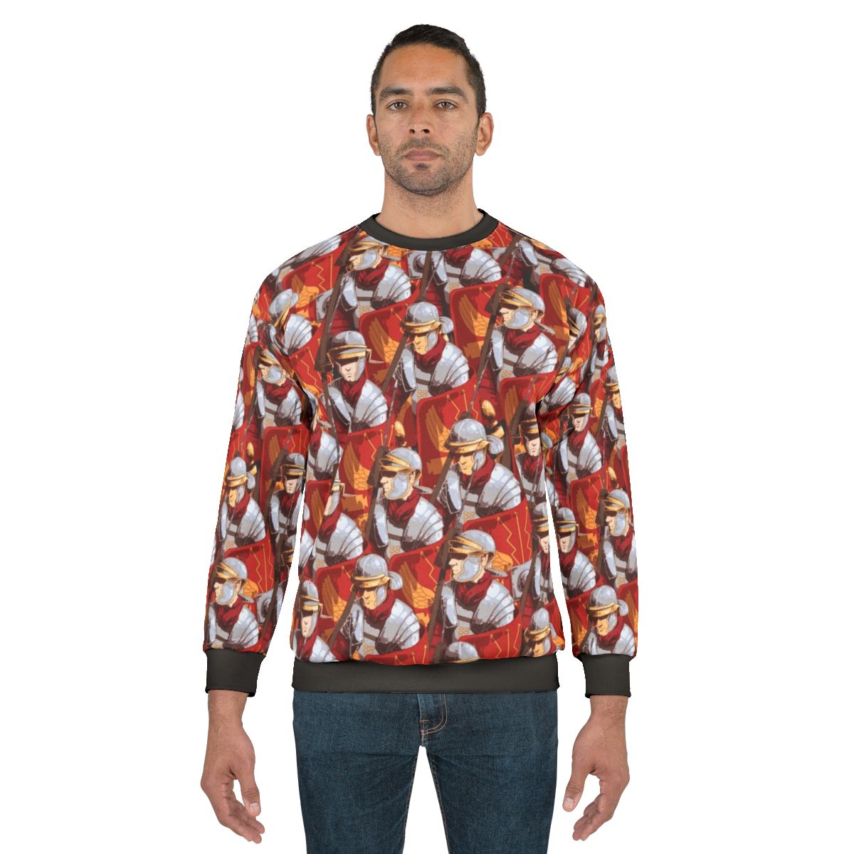 Legionary Pattern Roman SPQR Sweatshirt