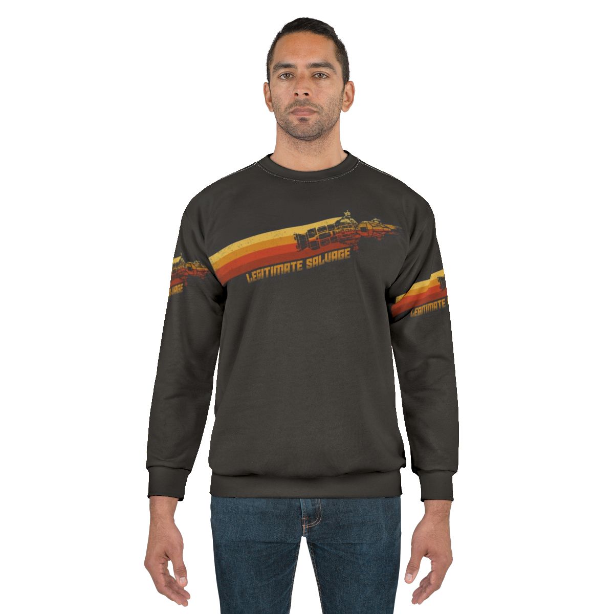 Vintage-style 'The Expanse' sci-fi sweatshirt