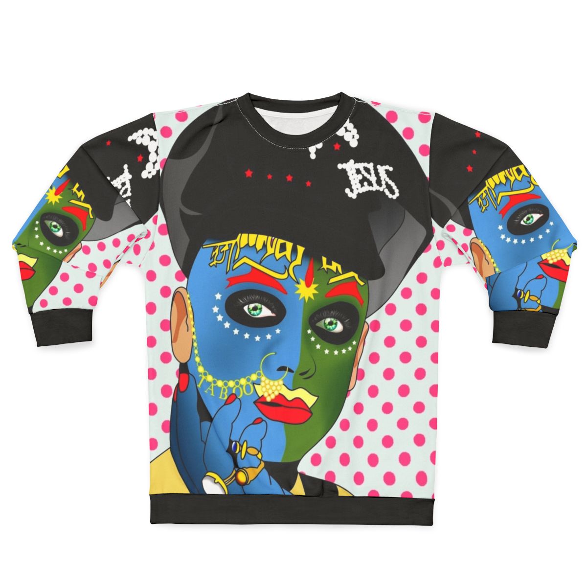 Vibrant Leigh Bowery Pop Art Sweatshirt