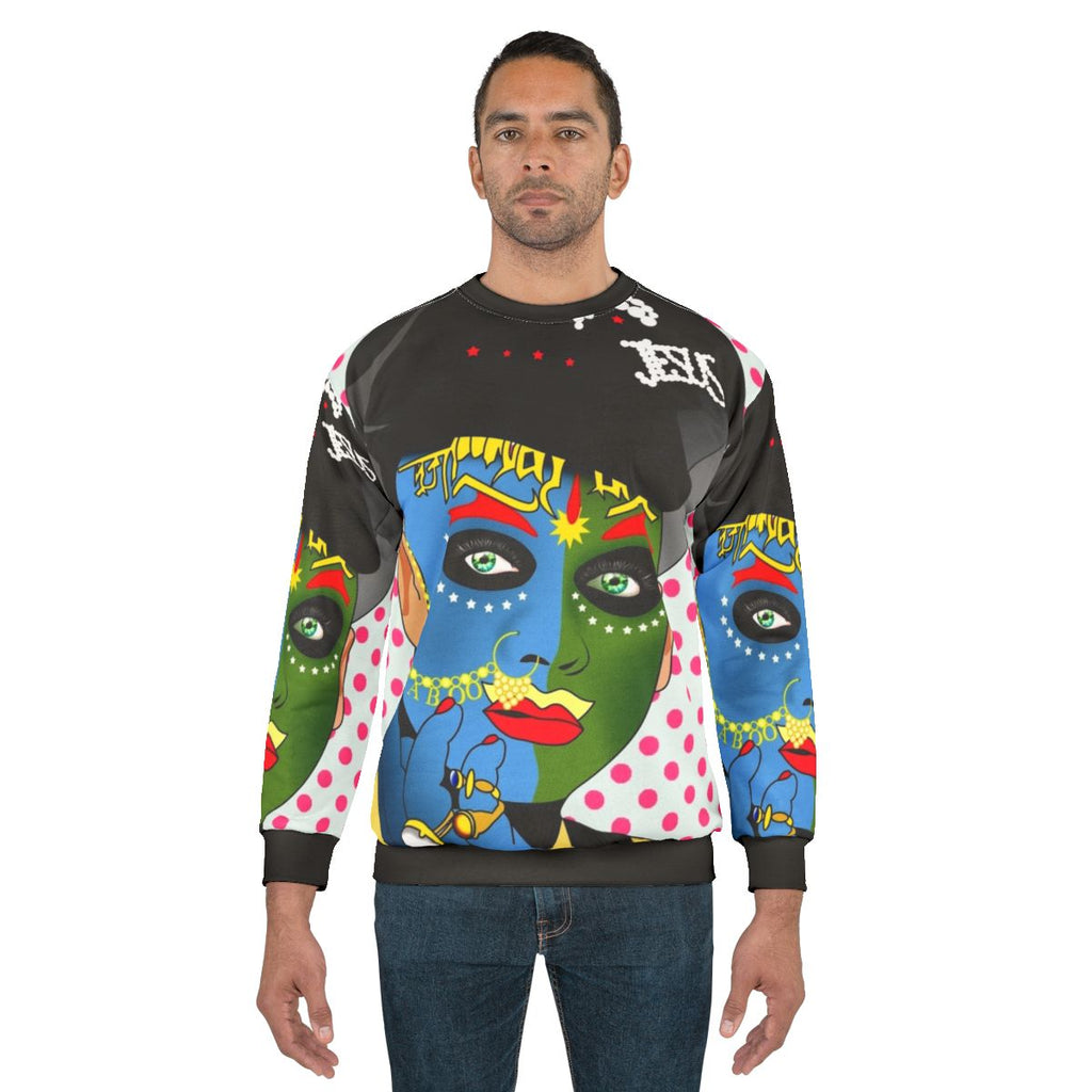 Vibrant Leigh Bowery Pop Art Sweatshirt