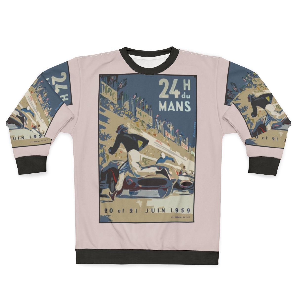 Lemans 59 vintage racing sweatshirt