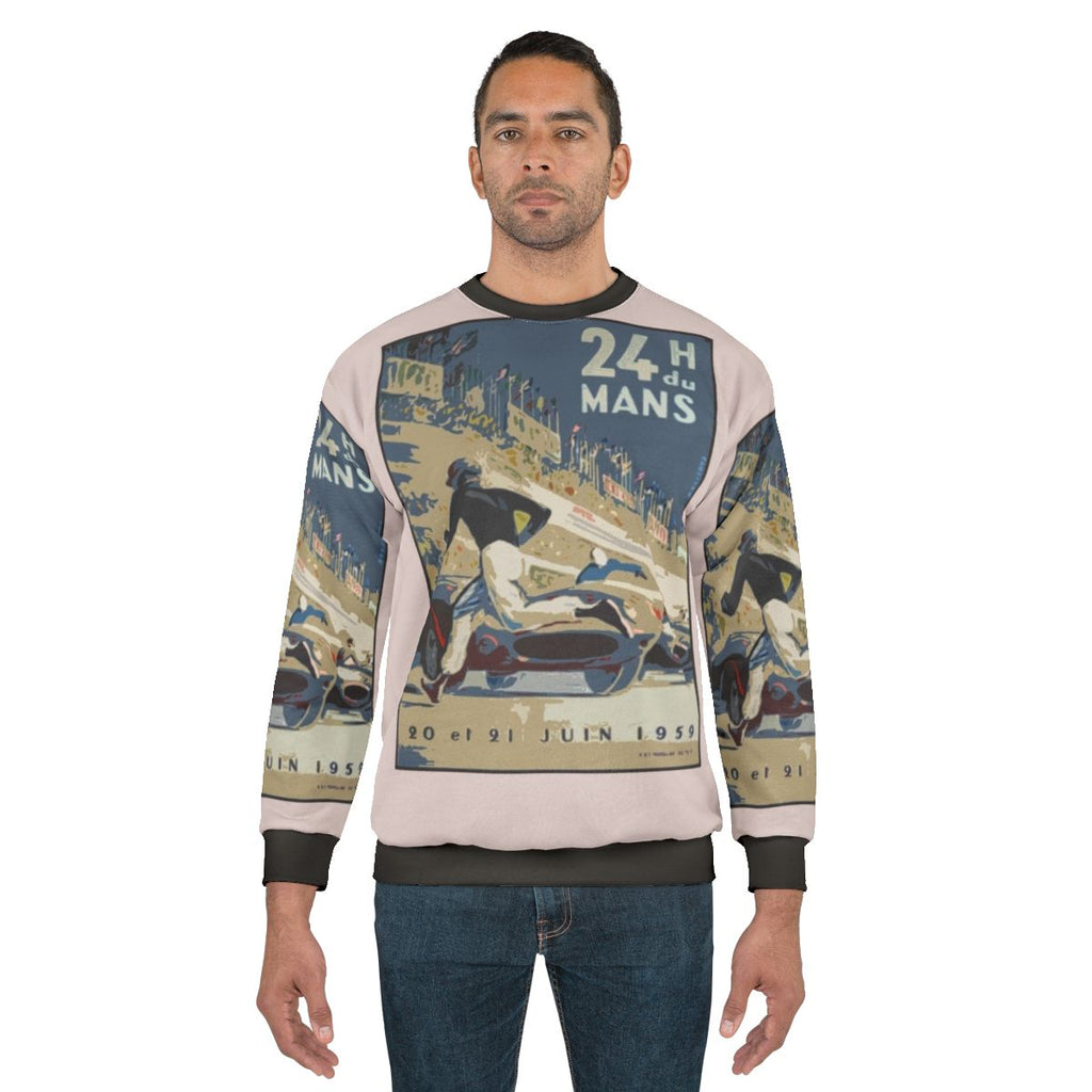 Lemans 59 vintage racing sweatshirt