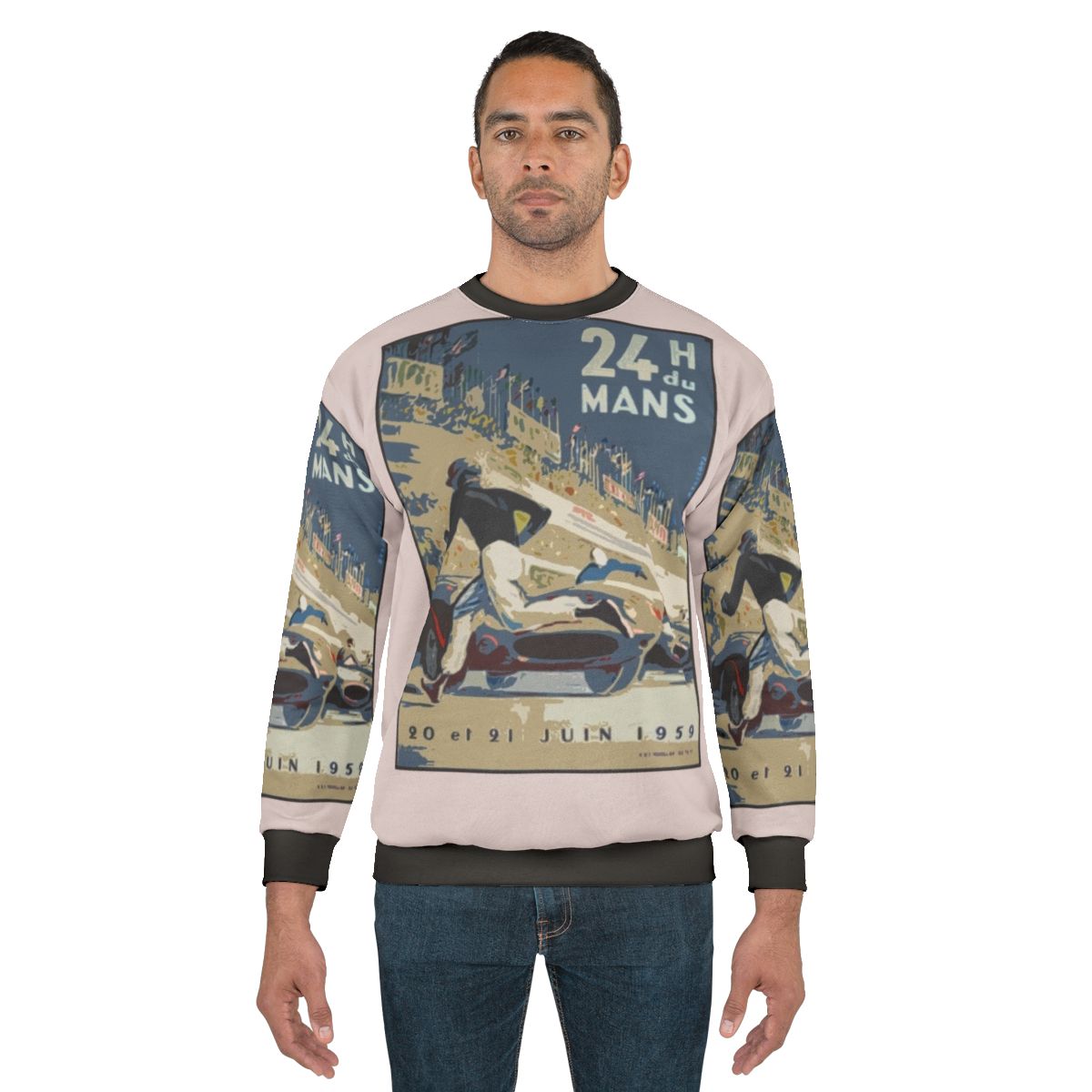 Lemans 59 vintage racing sweatshirt