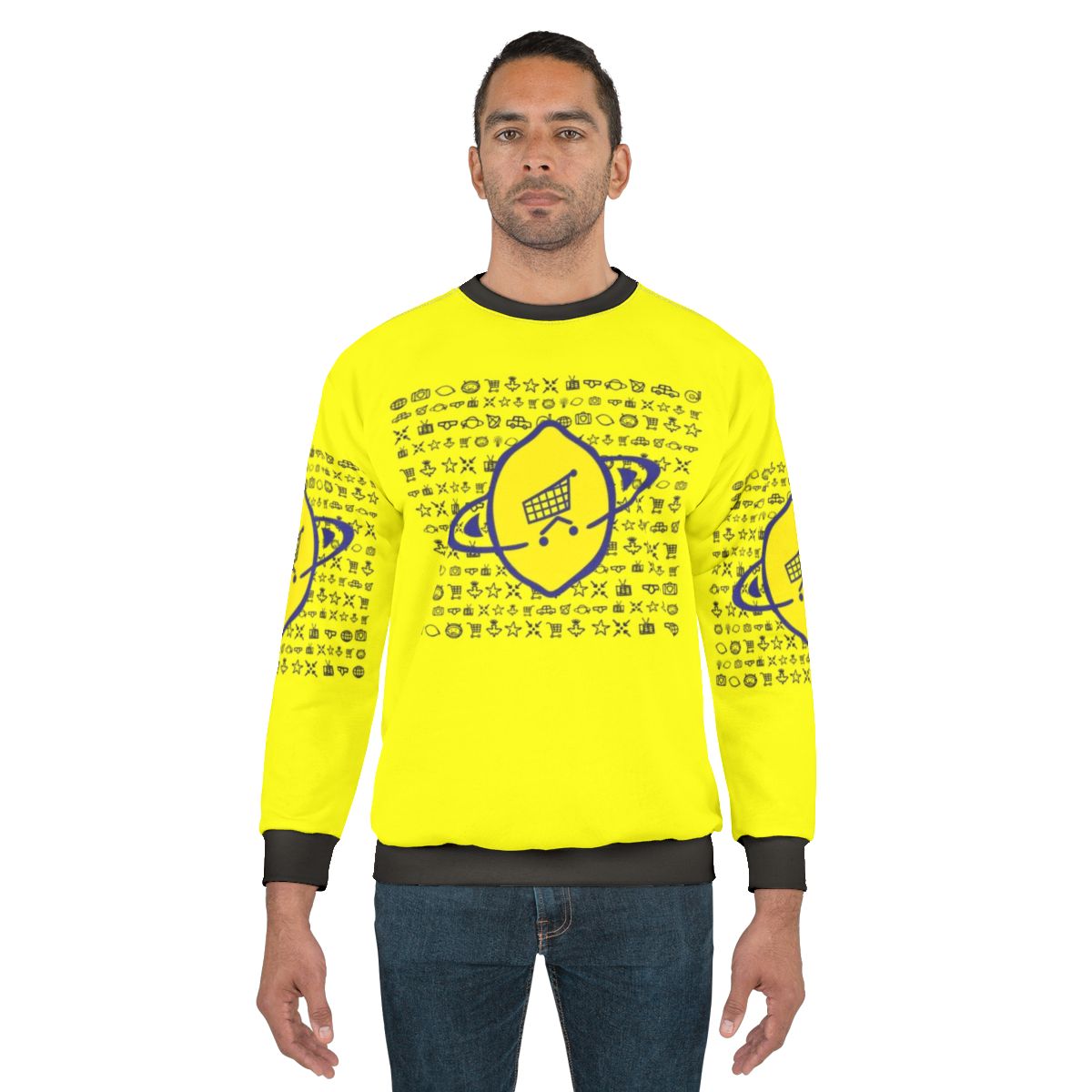 Lemon midnight U2 inspired sweatshirt