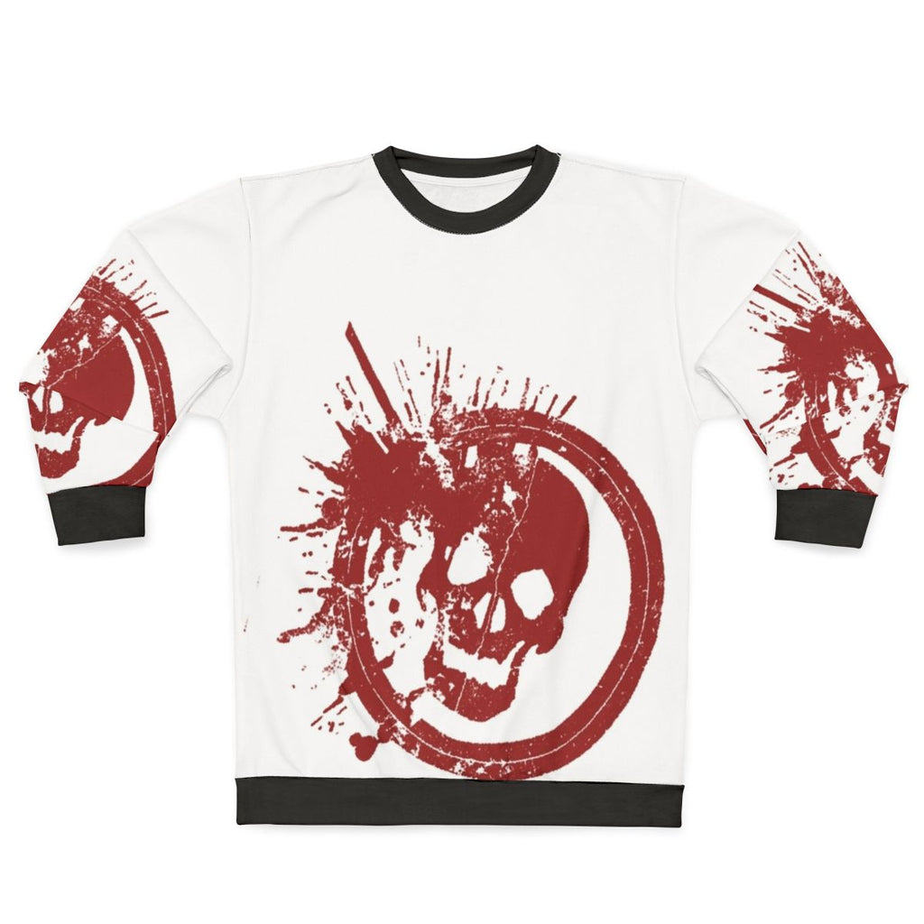 Danganronpa Leon Kuwata Skull Sweatshirt