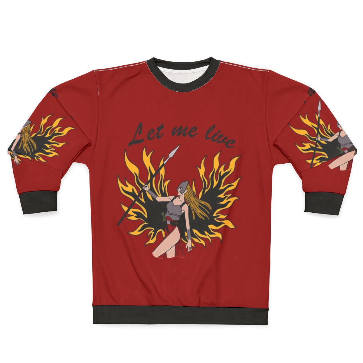 Claire Redfield Resident Evil "Let Me Live" Sweatshirt