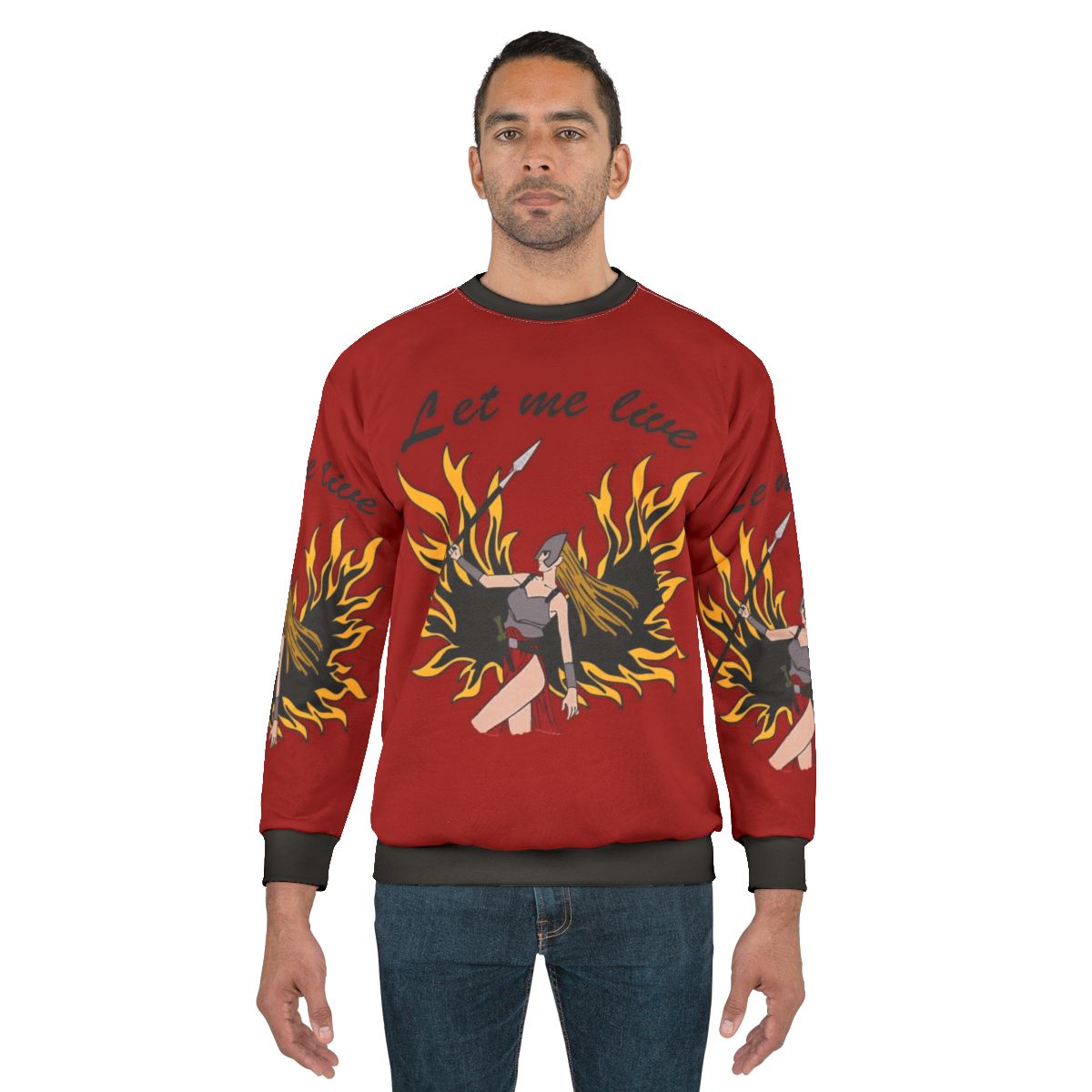 Claire Redfield Resident Evil "Let Me Live" Sweatshirt