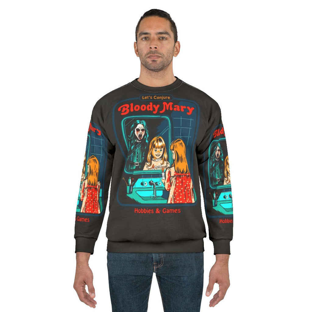 Bloody Mary horror sweatshirt