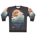 Pastel "Let's Go" Minimalist Sweatshirt
