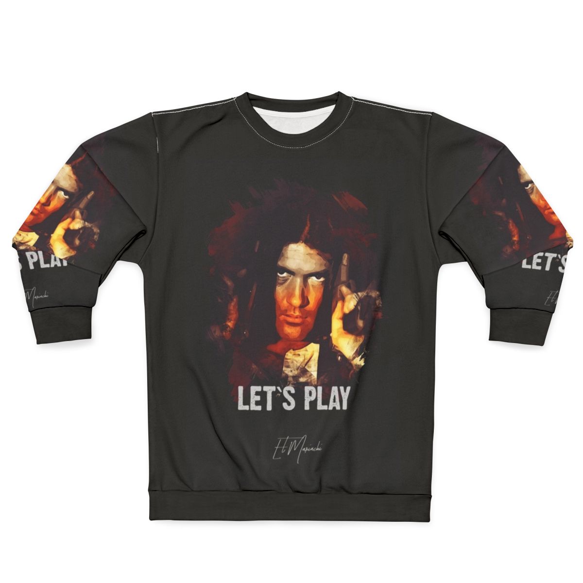 Mariachi Sweatshirt Featuring Movie Poster Art