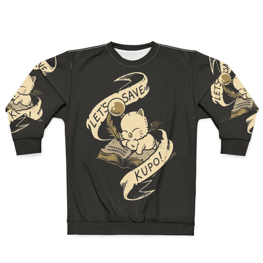 Let S Save Kupo Sweatshirt - Gaming & Anime Inspired Design
