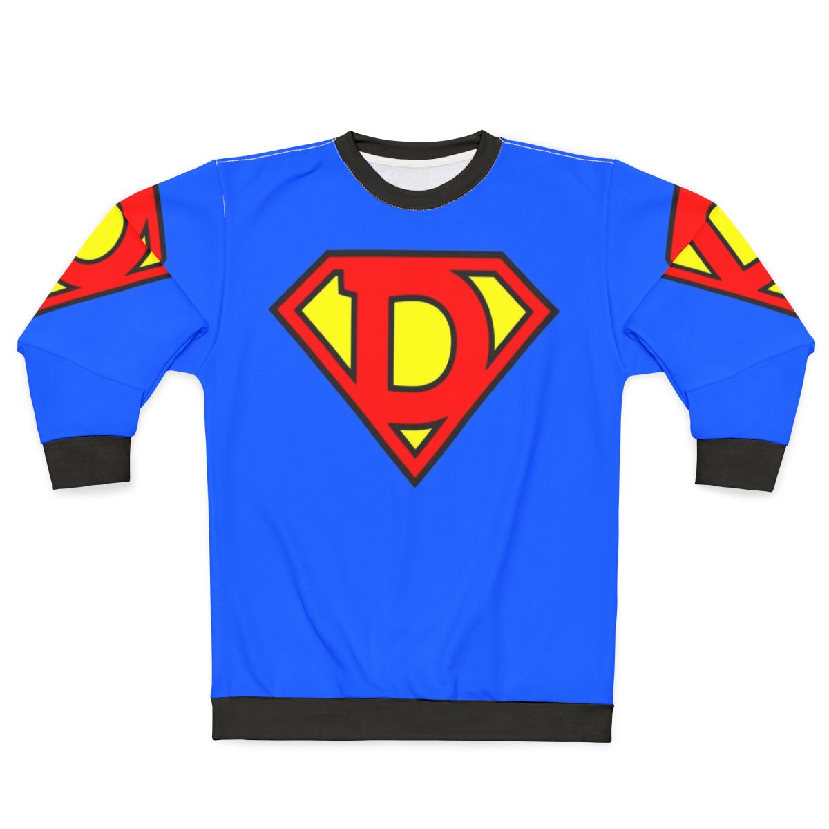 Super Letter "D" Comic Book Sweatshirt