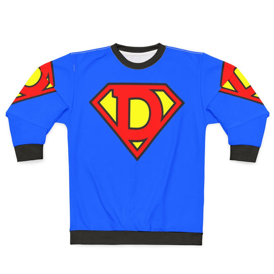 Super Letter "D" Comic Book Sweatshirt