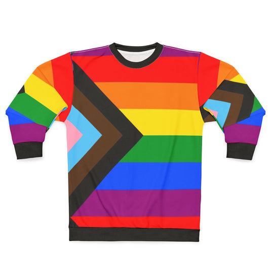 LGBTQ Progress Pride Flag Sweatshirt