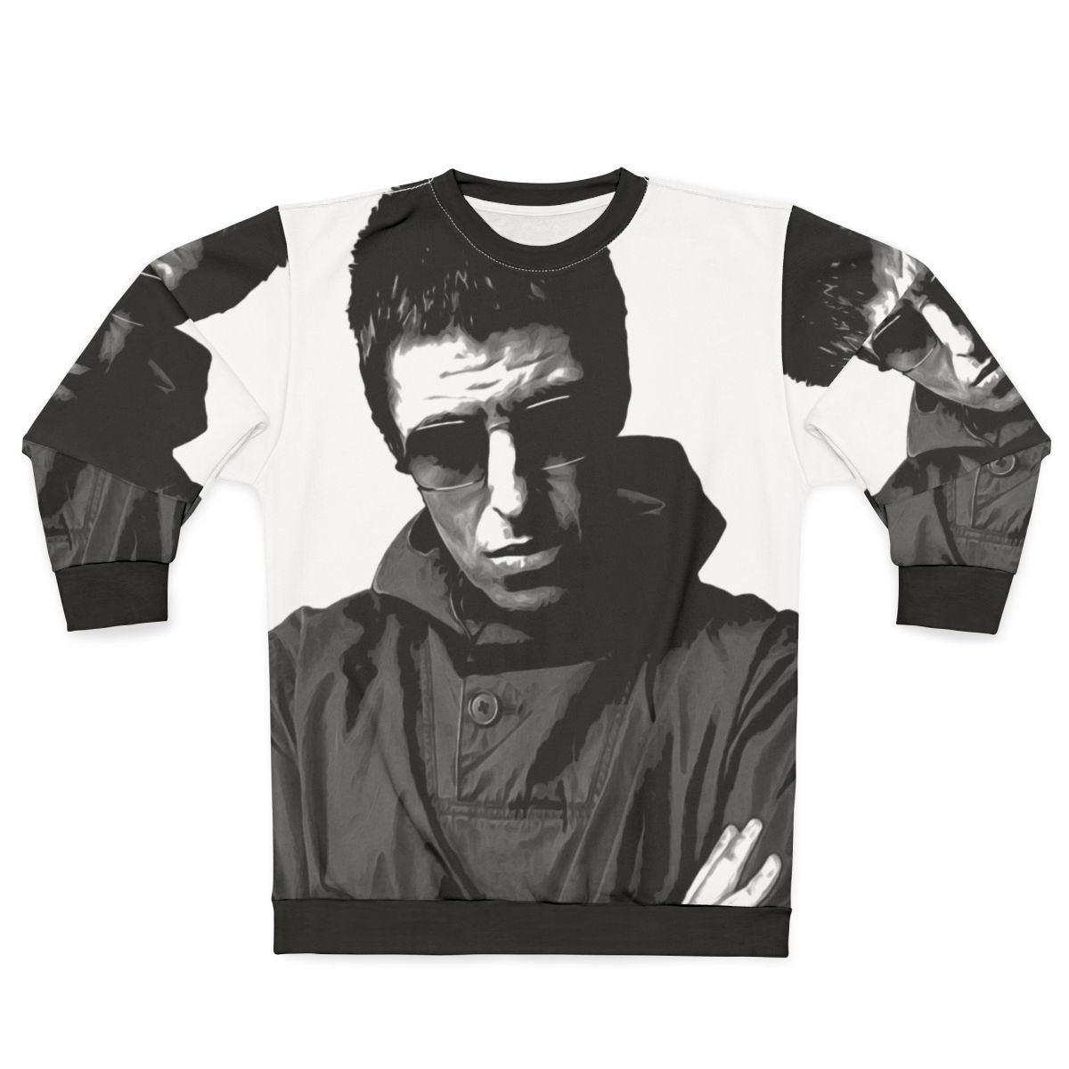 Liam Gallagher Britpop Singer Sweatshirt