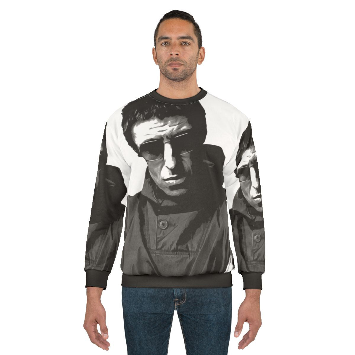 Liam Gallagher Britpop Singer Sweatshirt
