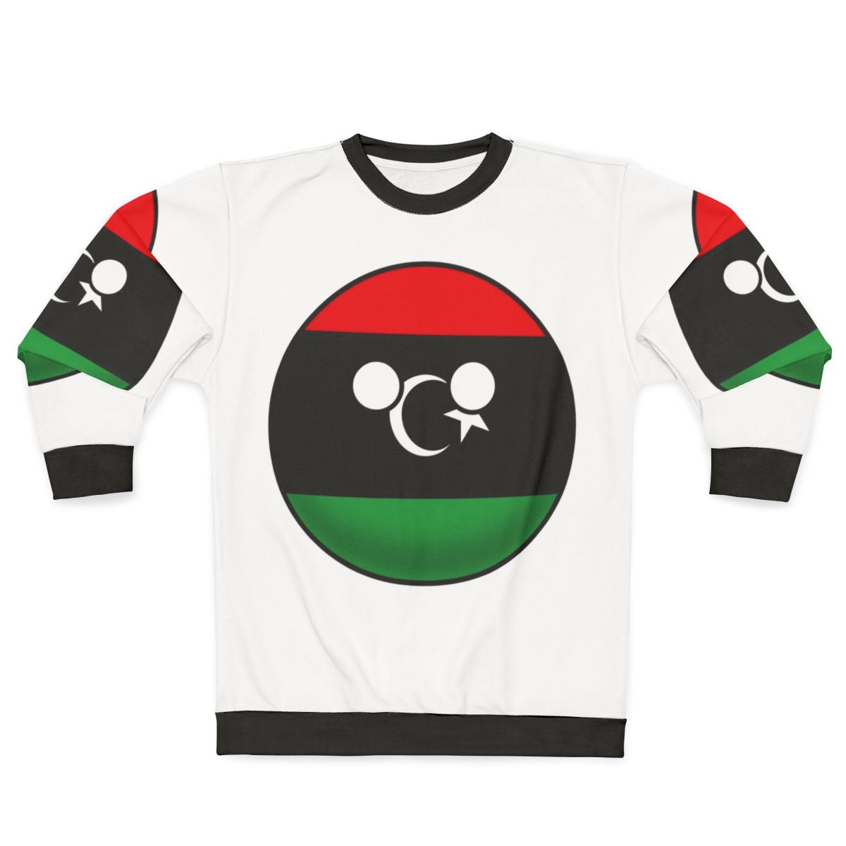Libya Countryball Graphic Sweatshirt